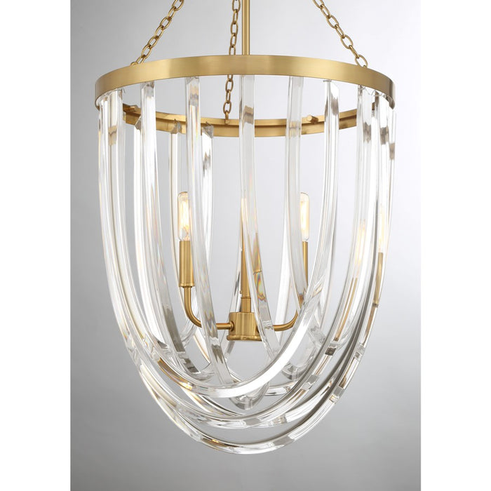 Savoy House Jennings 3 Lt Pendant, Warm Brass