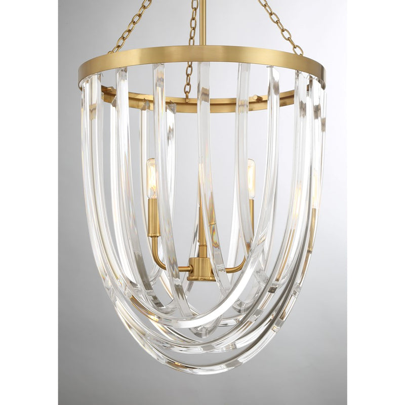 Savoy House Jennings 3 Lt Pendant, Warm Brass