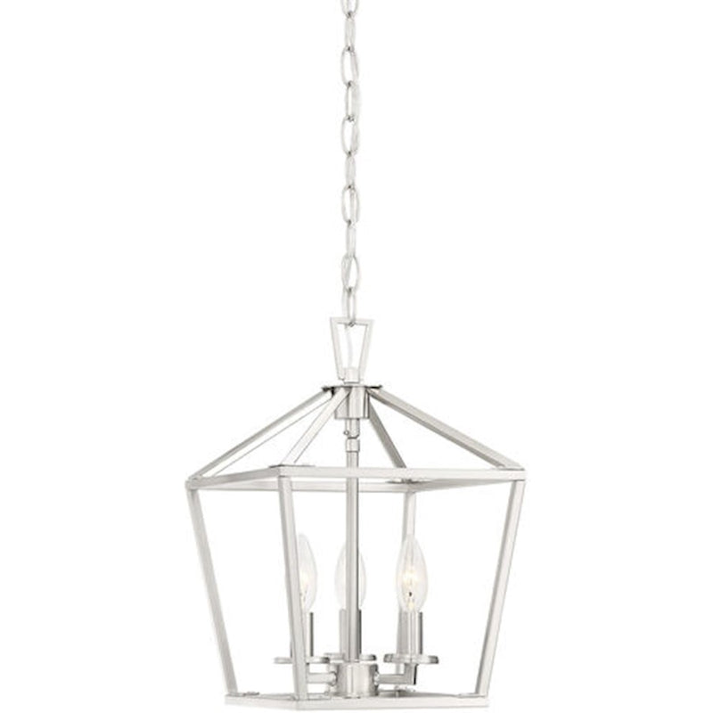 Savoy House Townsend 3-Light 15" Pendant, Satin Nickel