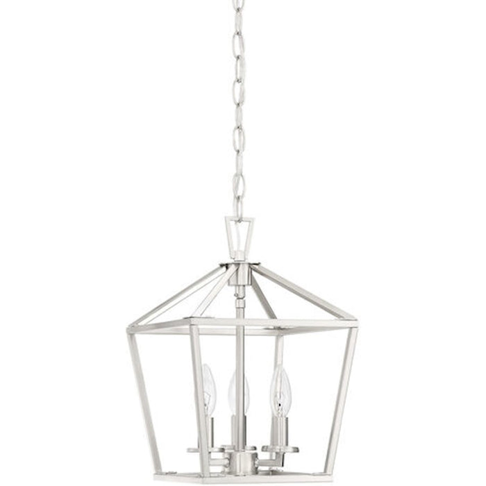 Savoy House Townsend 3-Light 15" Pendant, Satin Nickel