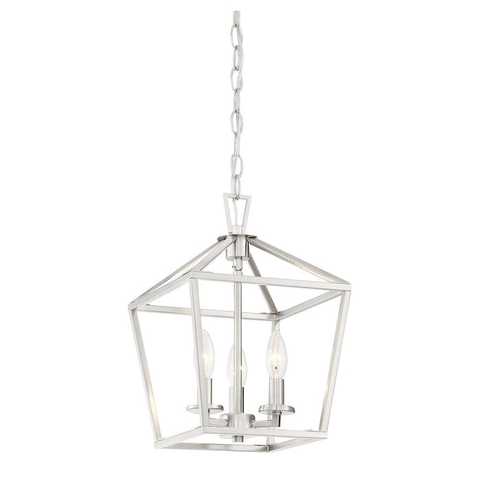 Savoy House Townsend 3-Light 15" Pendant, Satin Nickel