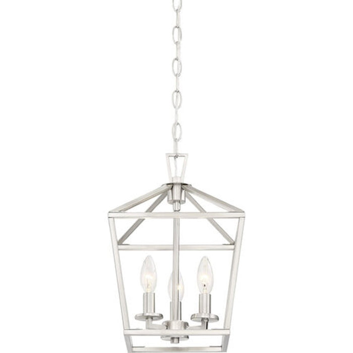 Savoy House Townsend 3-Light 15" Pendant, Satin Nickel