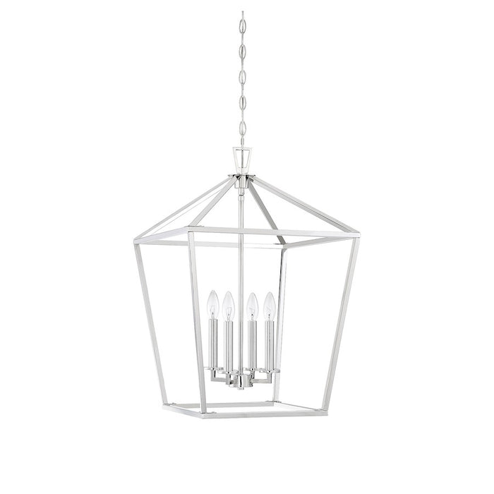 Savoy House Townsend 4-Light 26" Pendant, Polished Nickel