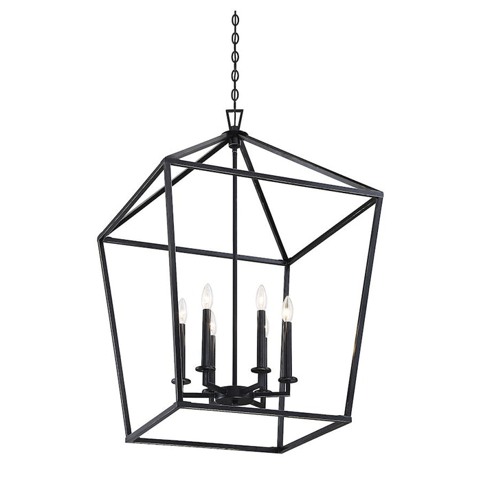 Savoy House Townsend 6-Light 37" Pendant, Classic Bronze