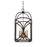 Savoy House Talbot 4-Light 28" Pendant, English Bronze/Warm Brass