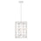 Savoy House Birch 4-Light Pendant, Bisque White