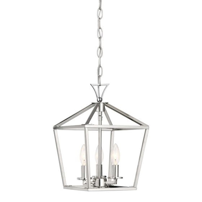 Savoy House Townsend 3-Light Pendant, Polished Nickel - 3-420-3-109