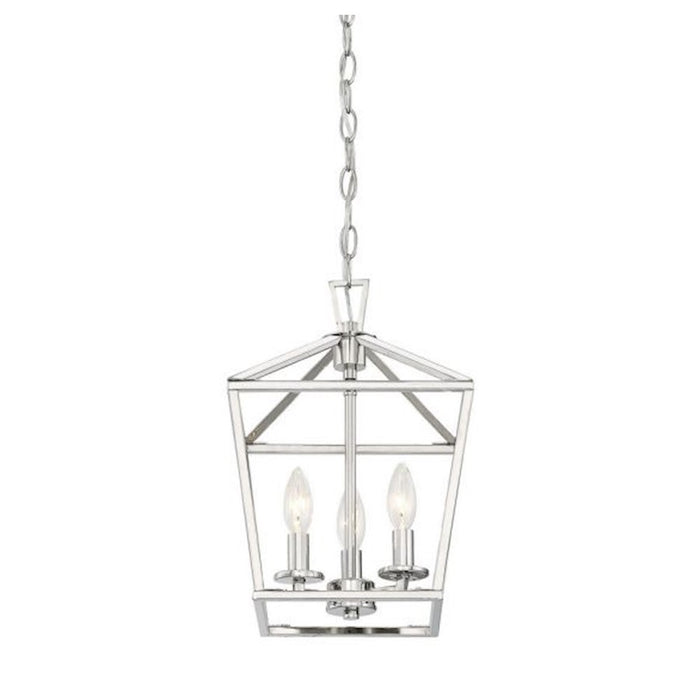 Savoy House Townsend 3-Light Pendant, Polished Nickel