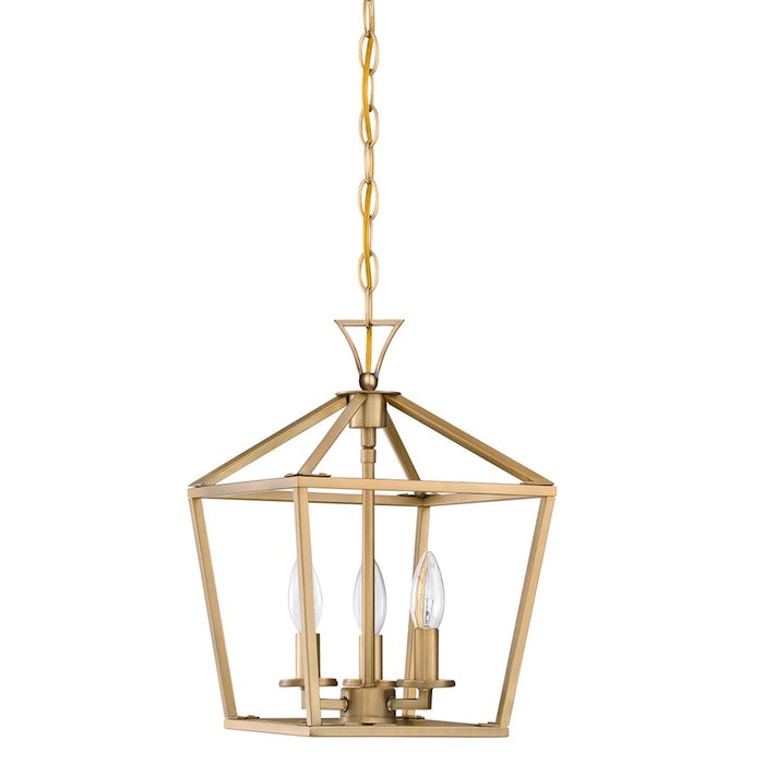 Savoy House Townsend 3-Light Pendant, Warm Brass