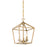 Savoy House Townsend 3-Light Pendant, Warm Brass