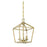 Savoy House Townsend 3-Light Pendant, Warm Brass