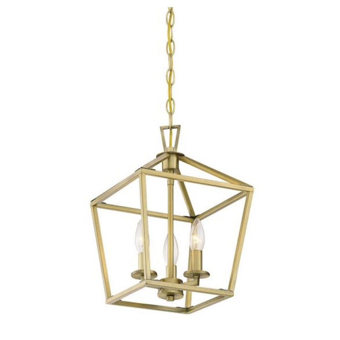 Savoy House Townsend 3-Light Pendant, Warm Brass