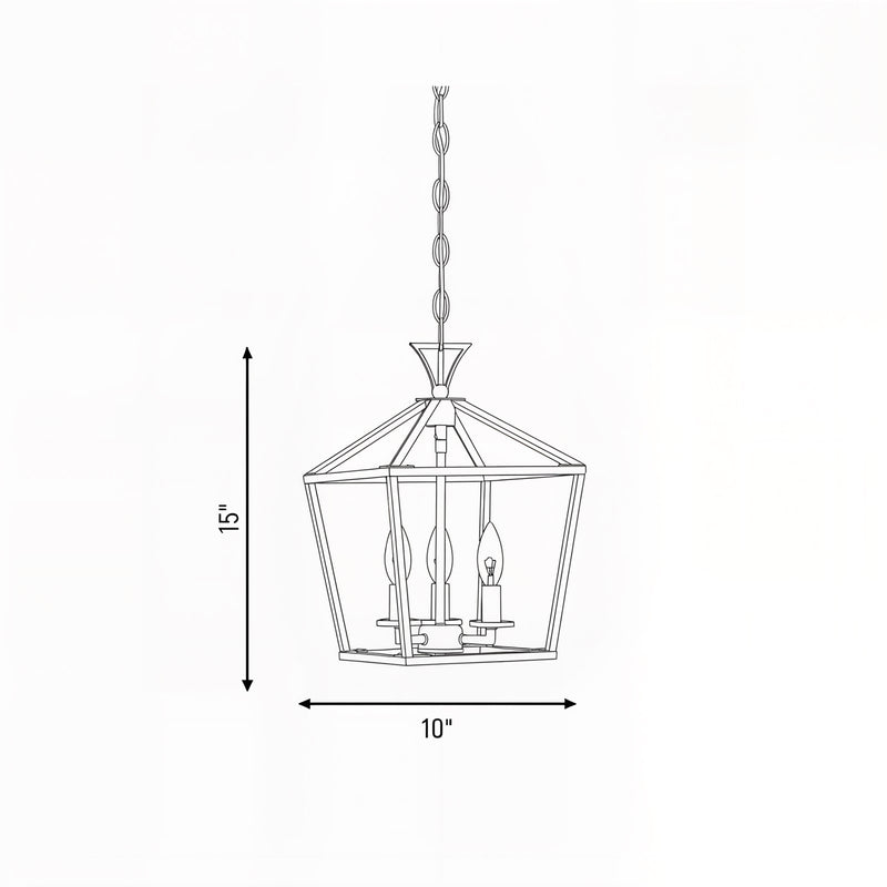 Savoy House Townsend 420 3-Light 15" Pendant, Matte Black