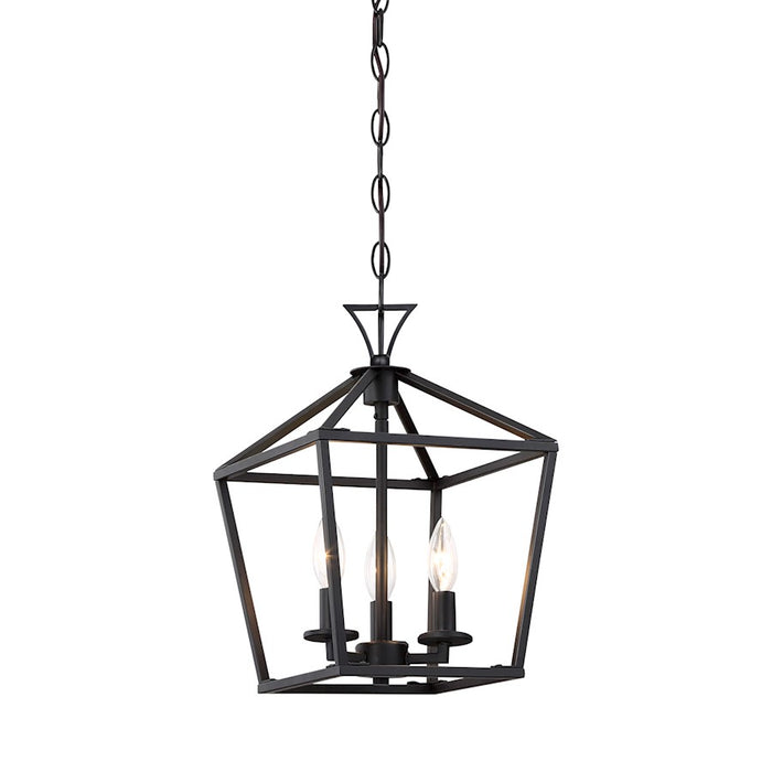 Savoy House Townsend 420 3-Light 15" Pendant, Matte Black