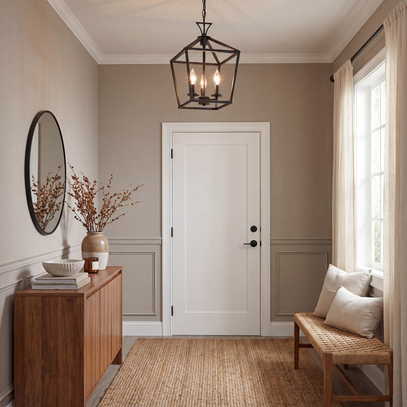 Savoy House Townsend 420 3-Light 15" Pendant, Matte Black