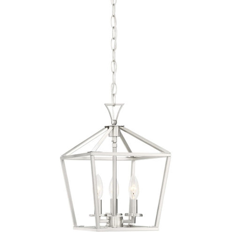 Savoy House Townsend 420 3-Light 15" Pendant, Satin Nickel