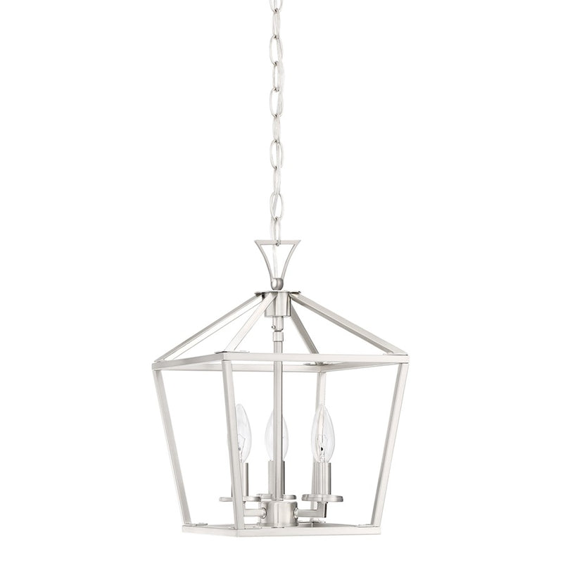 Savoy House Townsend 420 3-Light 15" Pendant, Satin Nickel