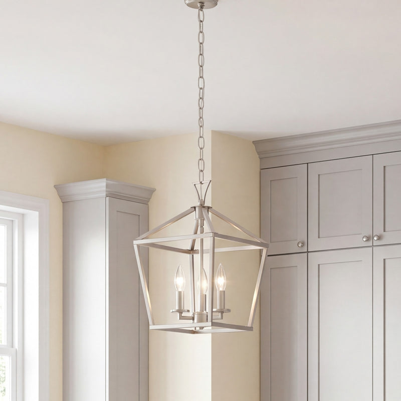 Savoy House Townsend 420 3-Light 15" Pendant, Satin Nickel