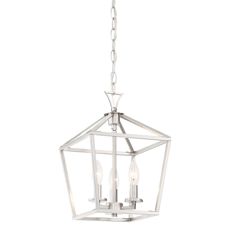Savoy House Townsend 420 3-Light 15" Pendant, Satin Nickel
