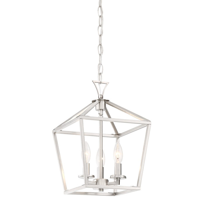Savoy House Townsend 420 3-Light 15" Pendant, Satin Nickel
