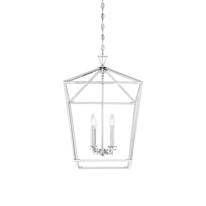 Savoy House Townsend 421 4-Light 26" Pendant, Polished Nickel