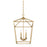 Savoy House Townsend 4-Light Pendant, Warm Brass