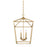 Savoy House Townsend 4-Light Pendant, Warm Brass