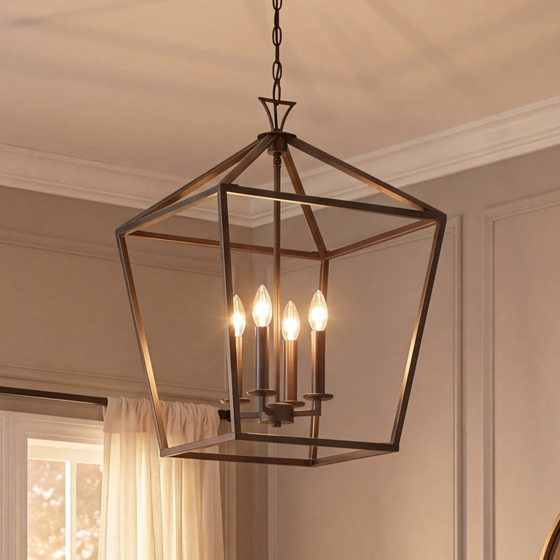 Savoy House Townsend 421 4-Light 26" Pendant, Classic Bronze