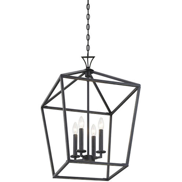 Savoy House Townsend 421 4-Light 26" Pendant, Classic Bronze