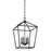 Savoy House Townsend 4-Light Pendant, Matte Black