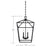 Savoy House Townsend 4-Light Pendant, Matte Black