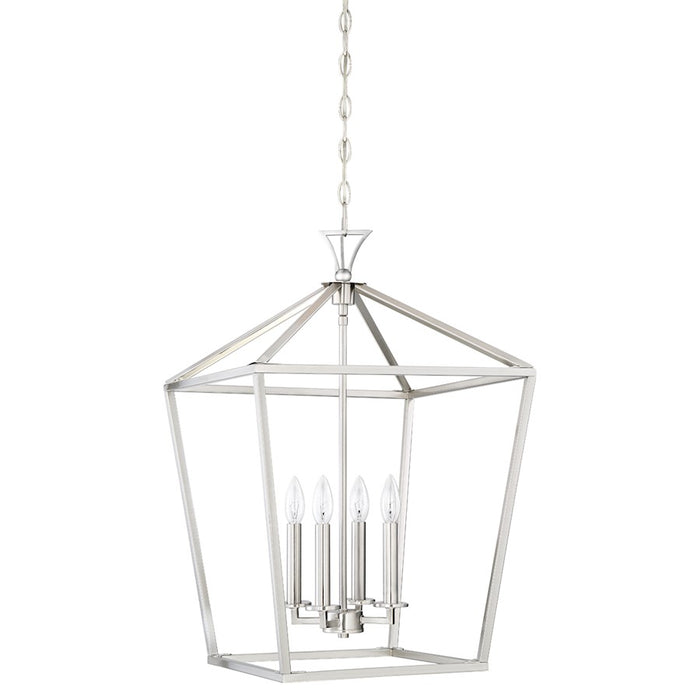 Savoy House Townsend 4-Light Pendant, Satin Nickel