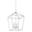 Savoy House Townsend 4-Light Pendant, Satin Nickel