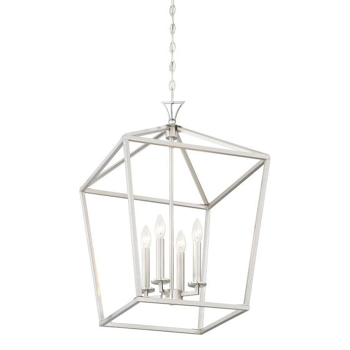 Savoy House Townsend 4-Light Pendant, Satin Nickel