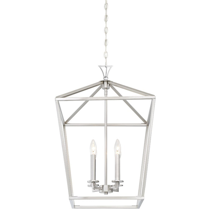 Savoy House Townsend 4-Light Pendant, Satin Nickel