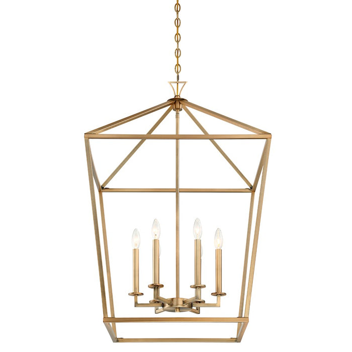 Savoy House Townsend 6-Light Pendant, Warm Brass