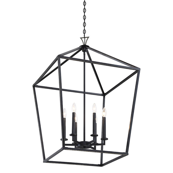 Savoy House Townsend 422 6-Light 37" Pendant, Classic Bronze