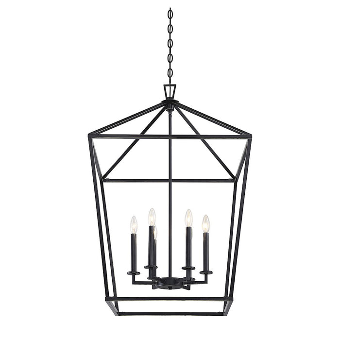 Savoy House Townsend 422 6-Light 37" Pendant, Classic Bronze