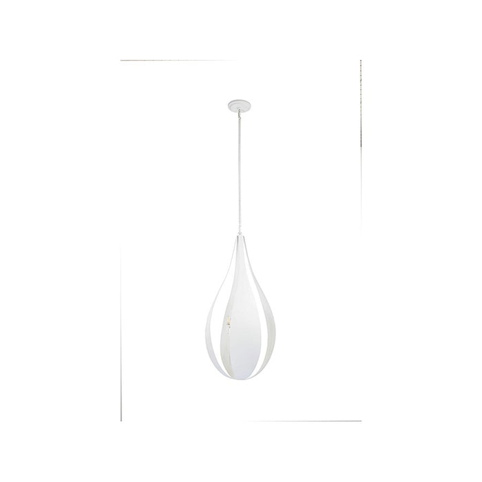 Savoy House Bali 6-Light Pendant, White Cashmere