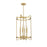 Savoy House Kent 4-Light Pendant, Warm Brass