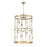 Savoy House Lexington 5-Light Pendant, Burnished Brass
