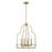 Savoy House Diplomat 4-Light Pendant, Warm Brass - 3-6612-4-322