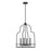 Savoy House Diplomat 4-Light Pendant, Matte Black - 3-6612-4-89