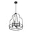 Savoy House Diplomat 4-Light Pendant, Matte Black