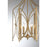 Savoy House Enclave 6-Light Pendant, Noble Brass