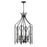 Savoy House Enclave 6-Light Pendant, Black Tourmaline