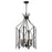 Savoy House Enclave 6-Light Pendant, Black Tourmaline