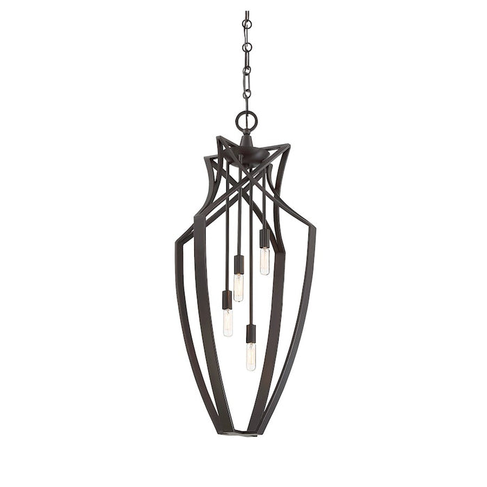 Savoy House Windsung 4-Light Pendant, English Bronze