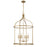 Savoy House Brookstone 6-Light Pendant, Warm Brass - 3-7388-6-322