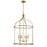 Savoy House Brookstone 6-Light Pendant, Warm Brass
